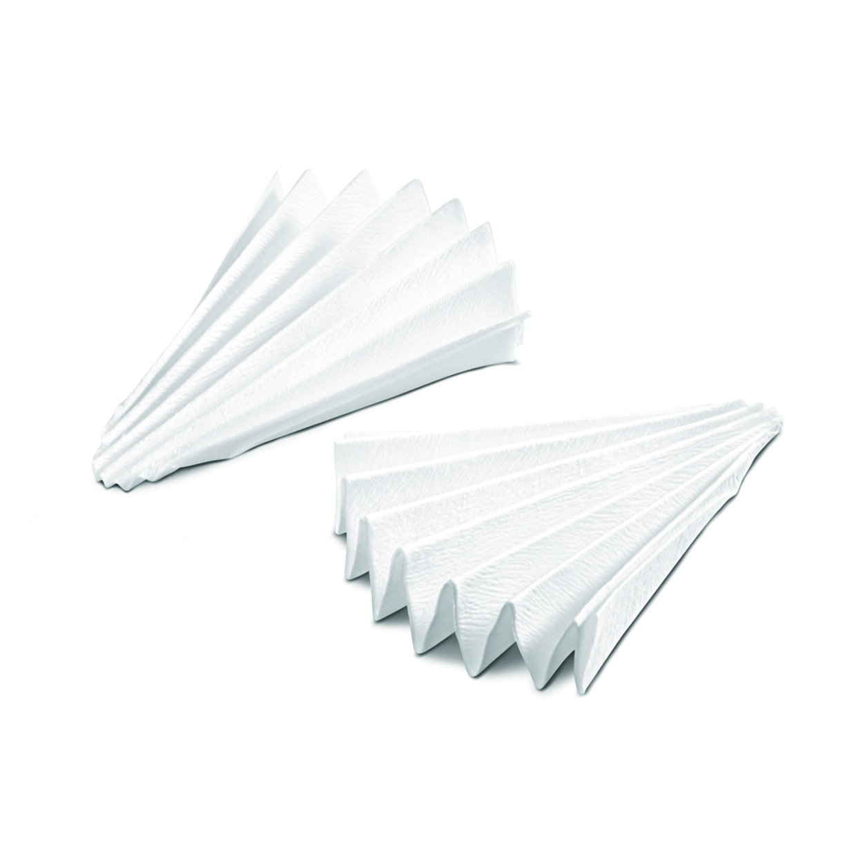 Pleated filter 292, 110 mm qualitative, moderately fast filtering PU=100