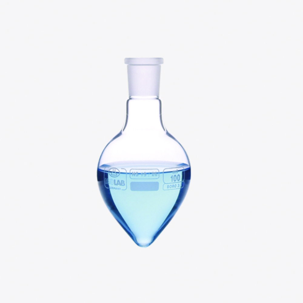 Pear shape flask 50 ml KS 29/32, Boro 3.3