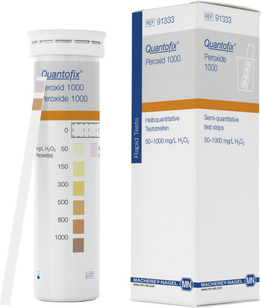 Quantofix test strips, peroxide 100 pack of 100