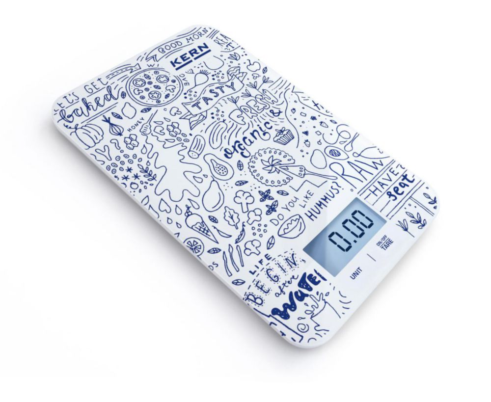 Design kitchen scales FGE 5K-3S05 weighing capacity 5kg, readability 1g pack of 5