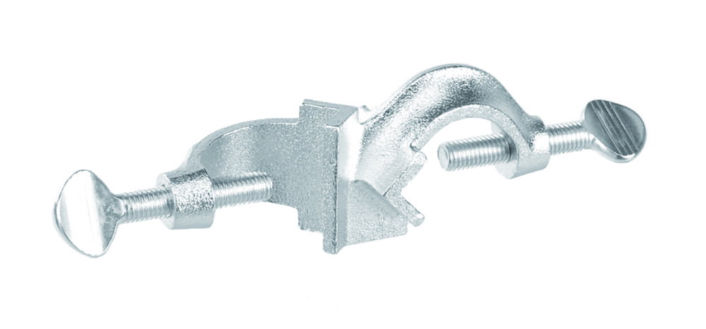 Double bosshead 20.0 mm, type 1 angle 90°, malleable cast iron