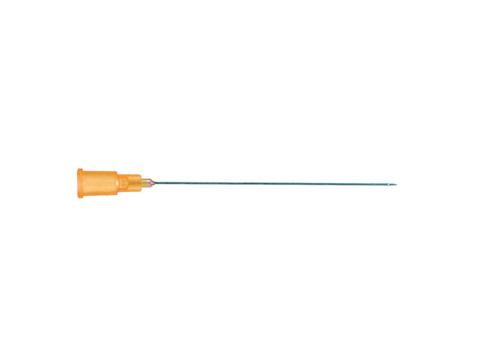 Sterican® disposable dental needles G 25, size 17/42, 0.50 x 40 mm, orange, pack of 100