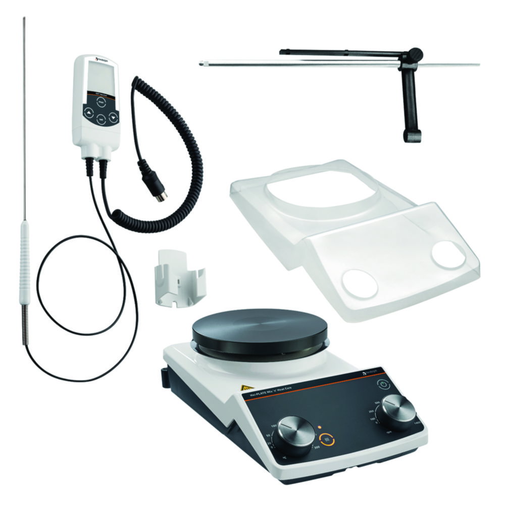 Hei-PLATE Sensor Advanced Package Core Hei-PLATE Mix'n'Heat Core and EKTHei-Con incl. holder + silicone cover