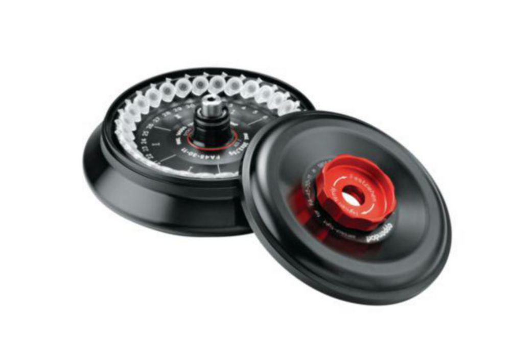 Fixed angle rotor FA-45-30-11 30x1.5/2.0ml, aerosol-tight incl. aluminium lid