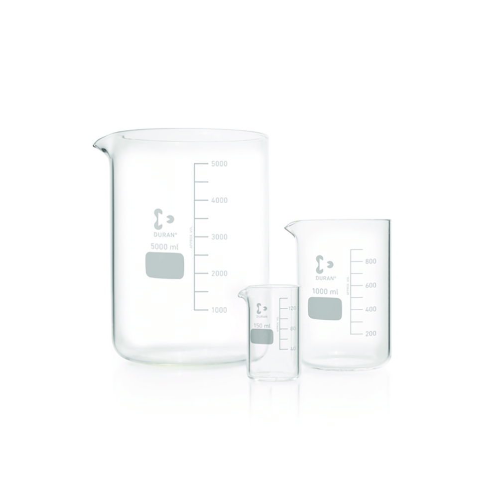 Beakers,DURAN®,(filter beakers),thick-walled cap. 500 ml