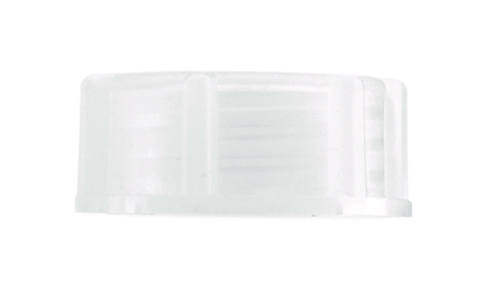 Screw cap 25 mm, LDPE for 250/500 ml narrow mouth bottles and 1000 ml square bottles