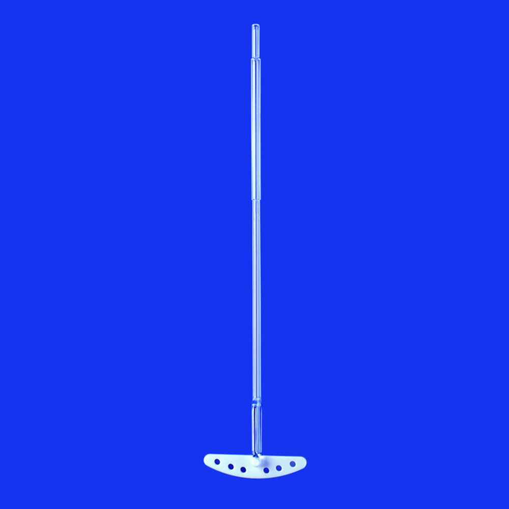 KPG-stirrer with PTFE stirring blades NS 45/40, for flask 6000 ml