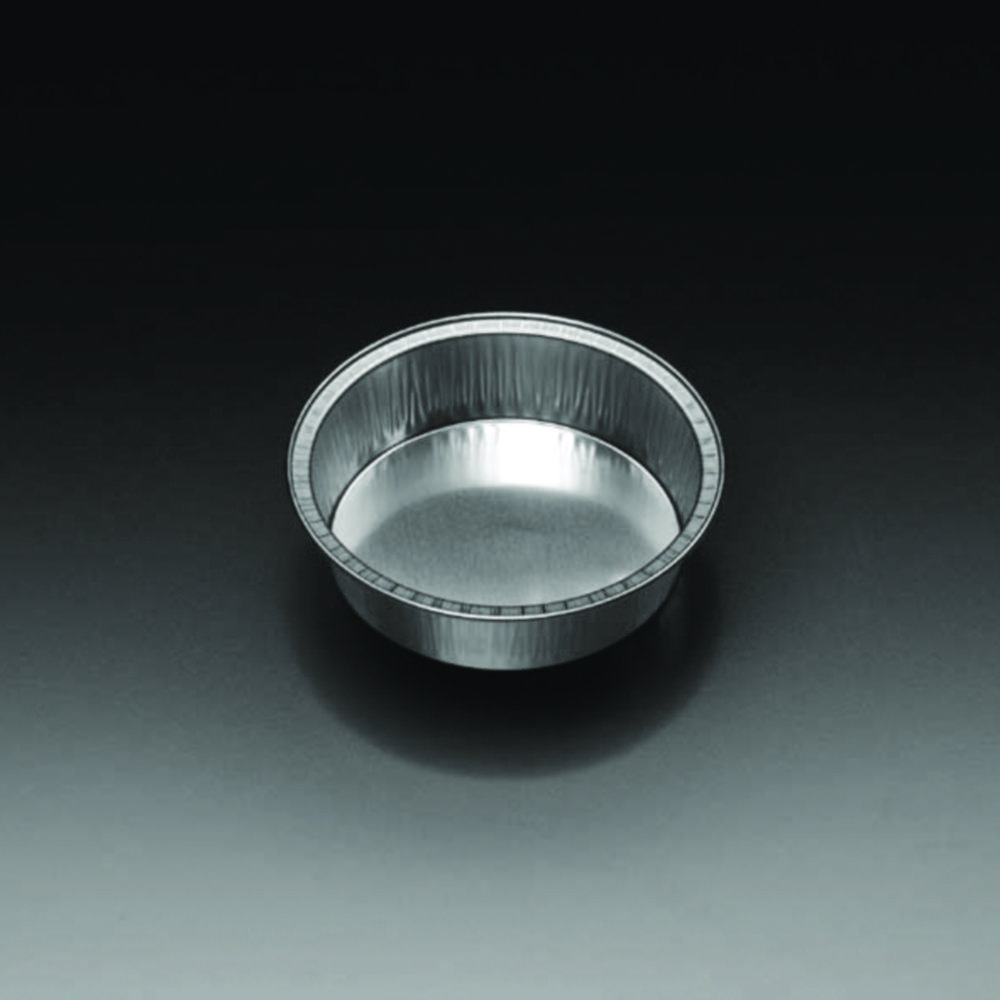 Aluminium containers 125 ml, round diam. 96 mm, type 550125, pack of 100
