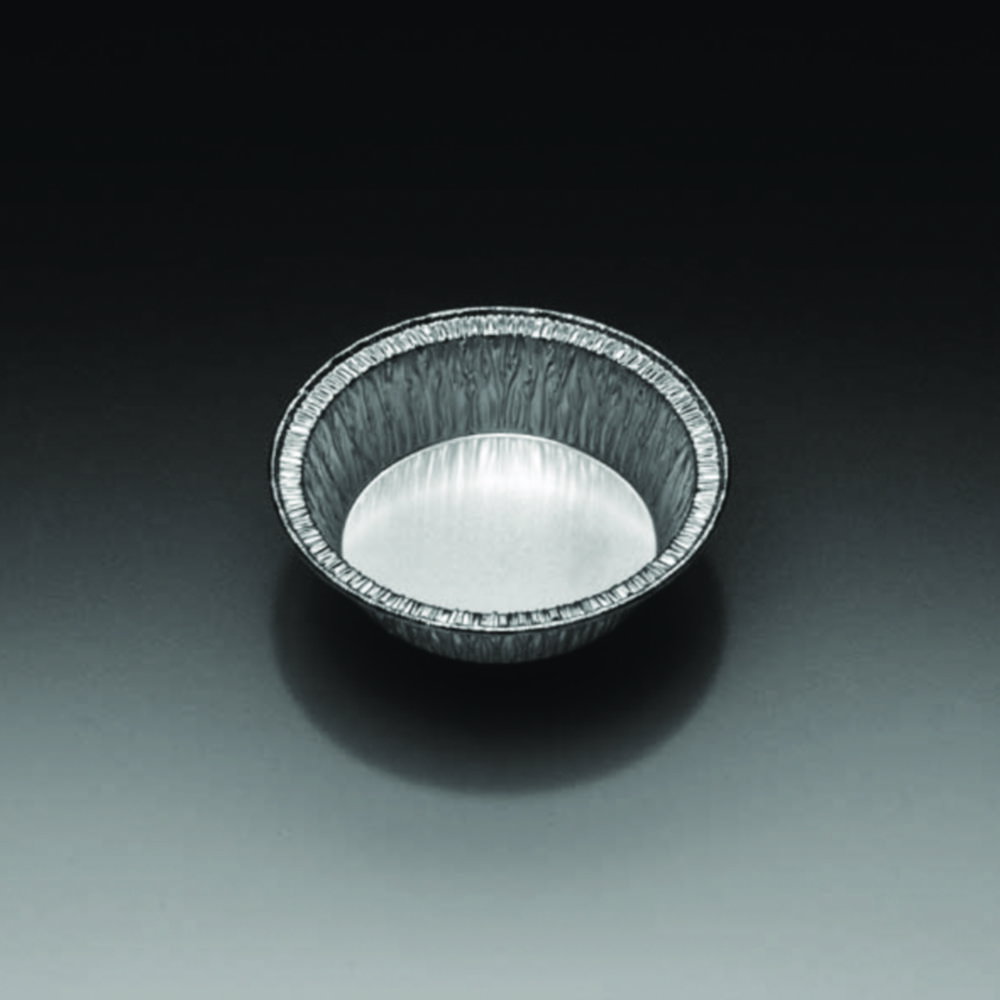 Aluminium containers 110 ml, round diam. 99 mm, type 450110, pack of 100