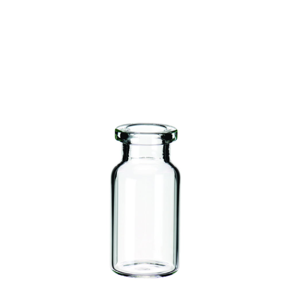 LLG-Sample vials N 20-5, brown with roll border, 20mm, pack of 100