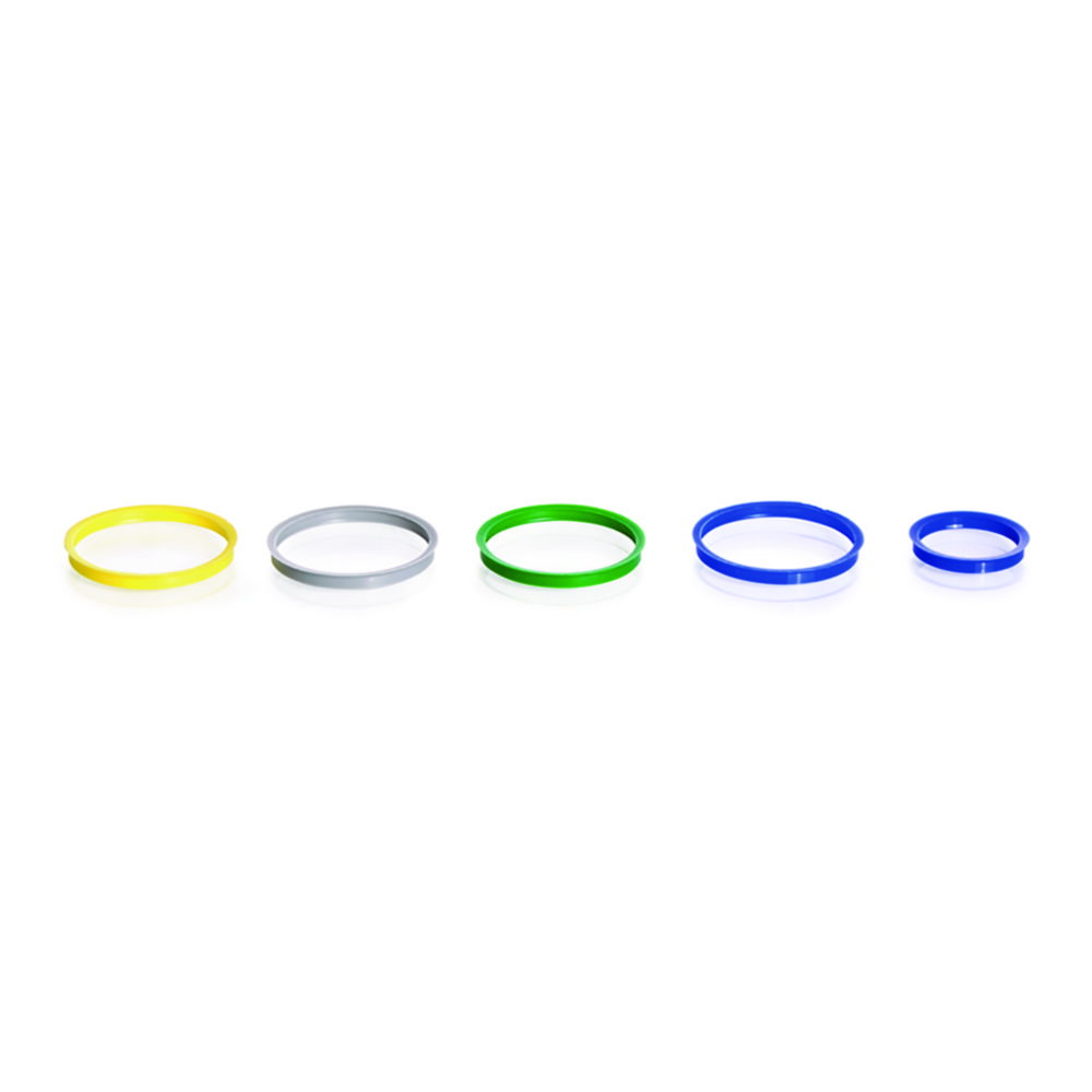 Filling rings PP green, GL45 pack of 10
