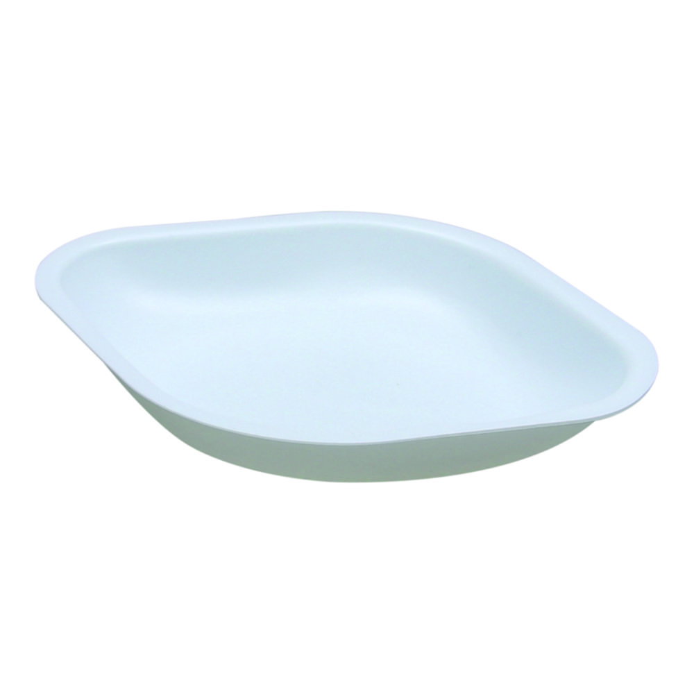 LLG-Weighing boats 100 ml, PS 125x100 mm, diamond shape, white, antistatic, pack of 250