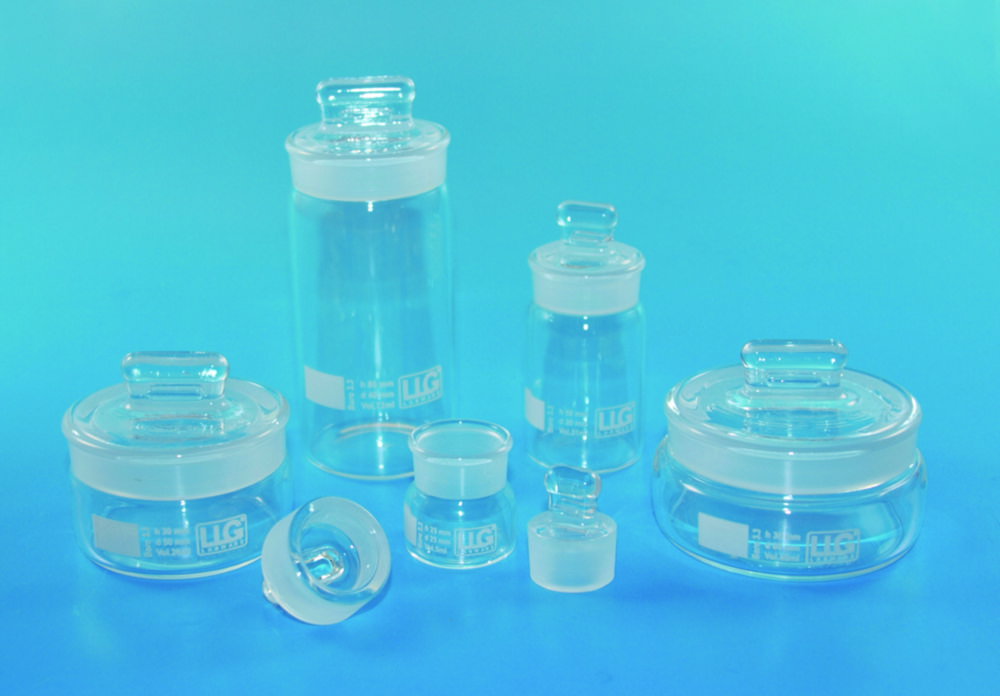 LLG-Weighing bottle Ø 50x30mm, NS 45/12 low form, with NS stopper