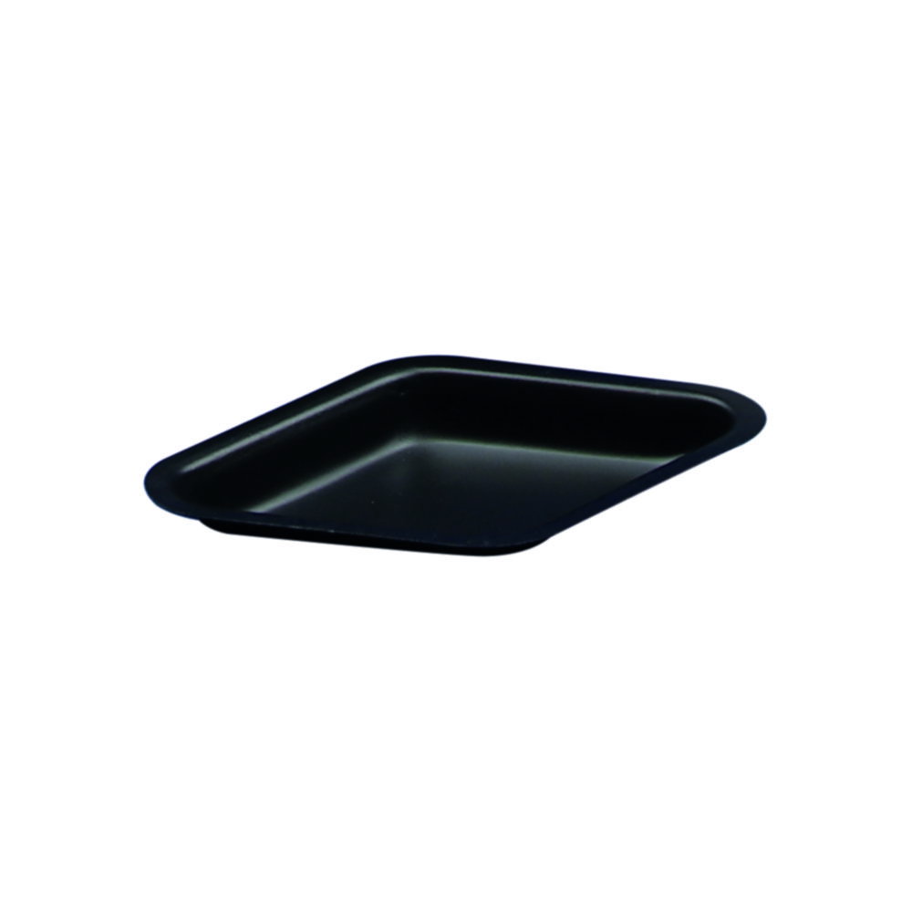 LLG-Weighing boats 5 ml, PS 35x55 mm, diamond shape, black, antistatic, pack of 1000