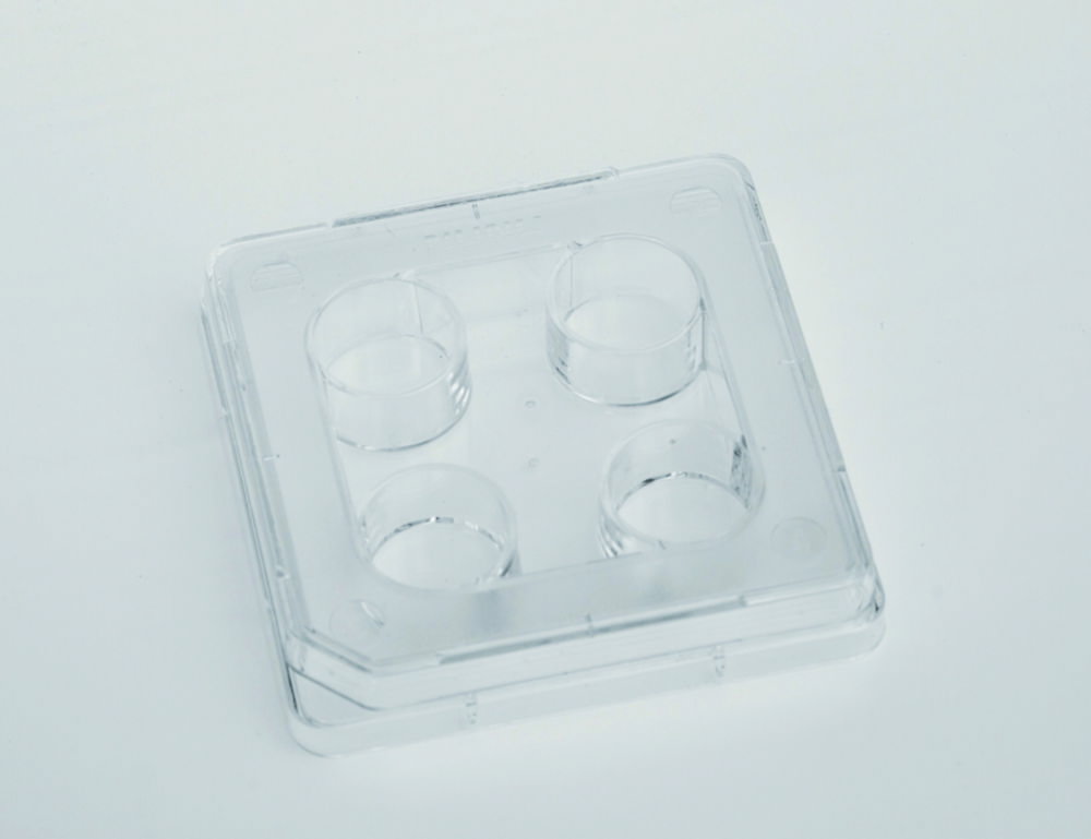 4 well dishes 66 x 66 mm 1.9 ml, sterile, Nunclon Delta, pack of 120