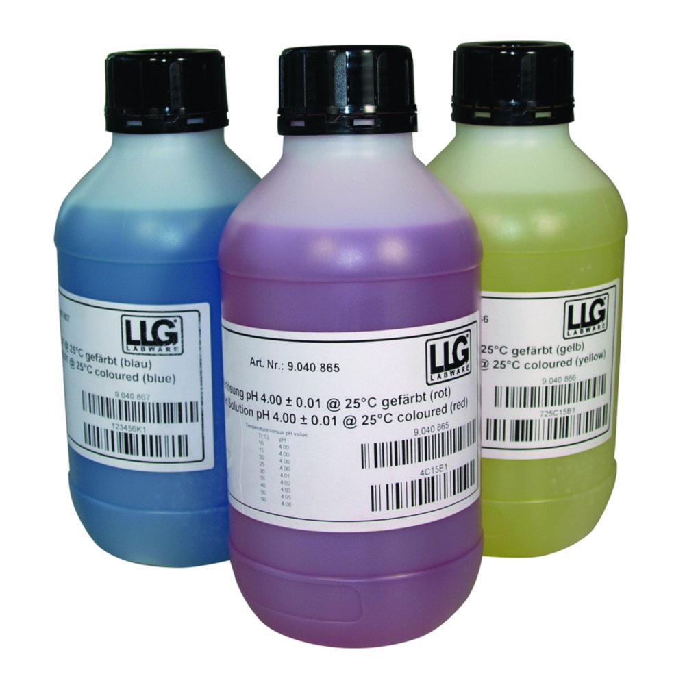 LLG-Buffer solution pH 10.00 ± 0.01/25°C, blue coded, 1 ltr., Borax-free