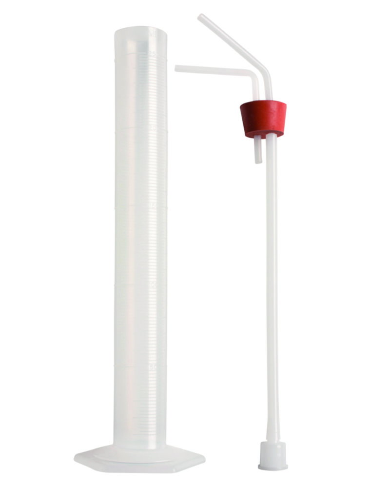 BEL-Art Gas washing bottle 250 ml, PP graduated