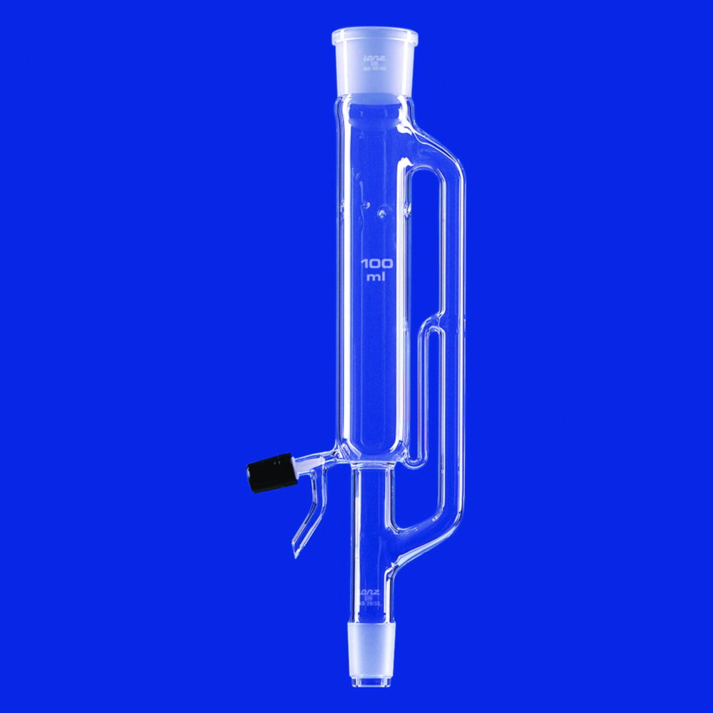 Extractor Heads for Specific heavy Solvents Extractor 250 ml, Condenser NS 45/40