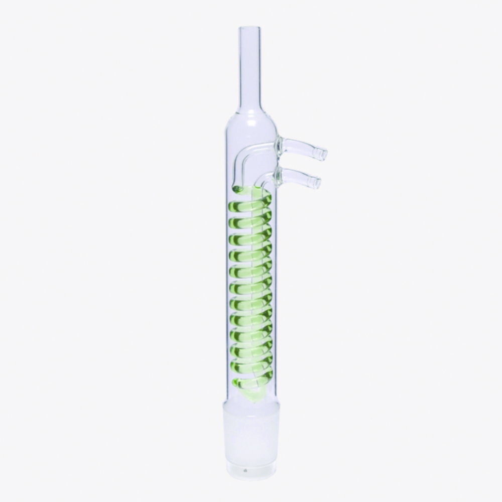 Dimroth condenser for Soxhlet for extractor 100/250 ml, NS 45/40, glass olive, boro 3.3