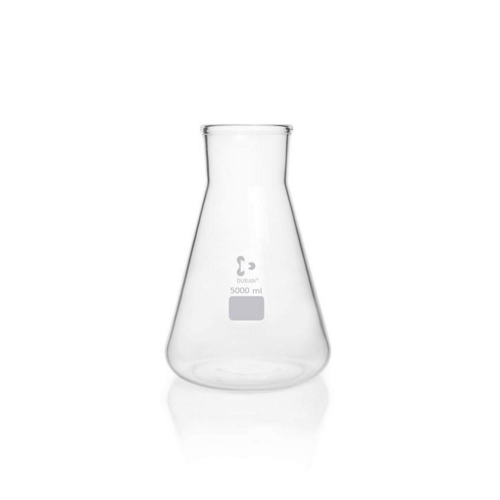 Wide mouth bottle 5Ltr. Erlenmeyer