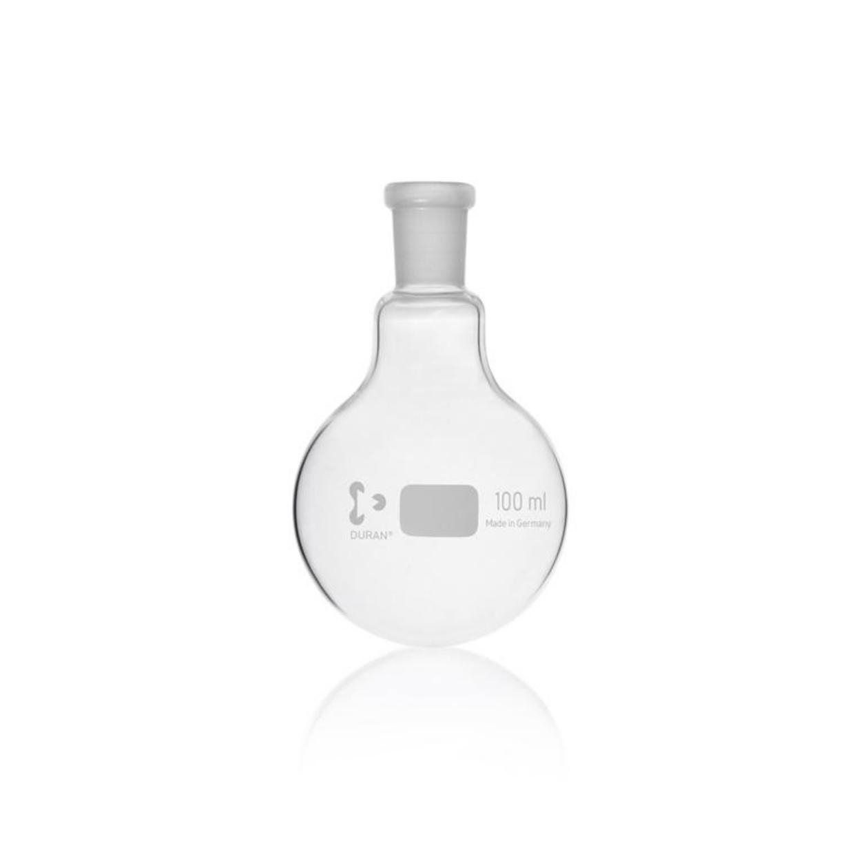 Round bottom flask 100 ml, NS 14/23 DURAN