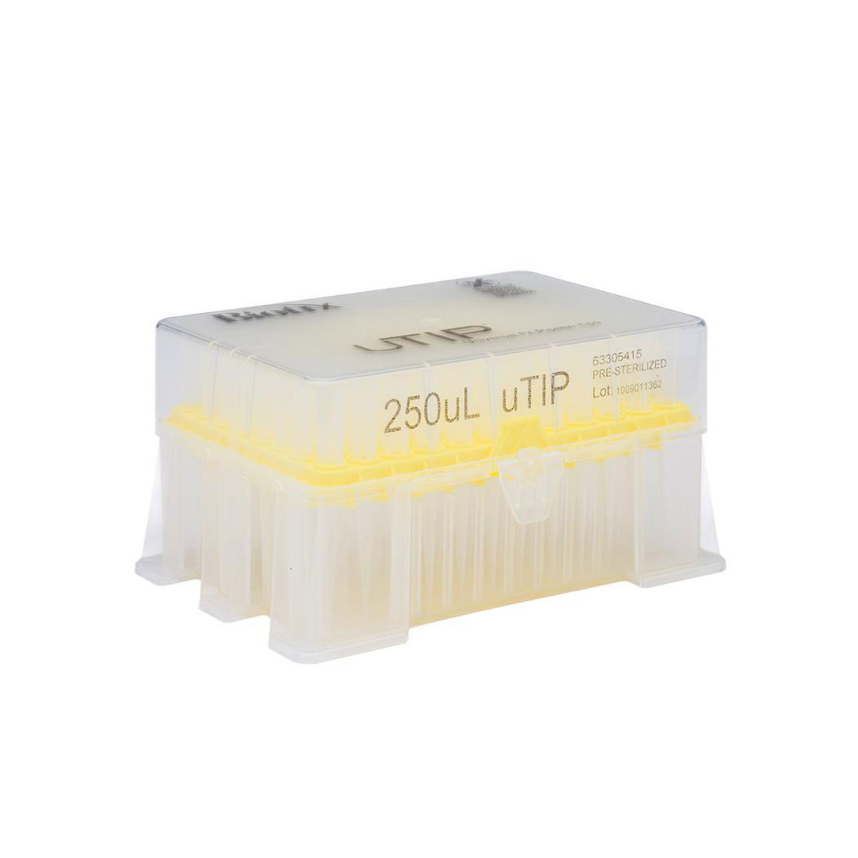 Pipette Tips 250uL UTIP ST RK BTX pack of 10x96