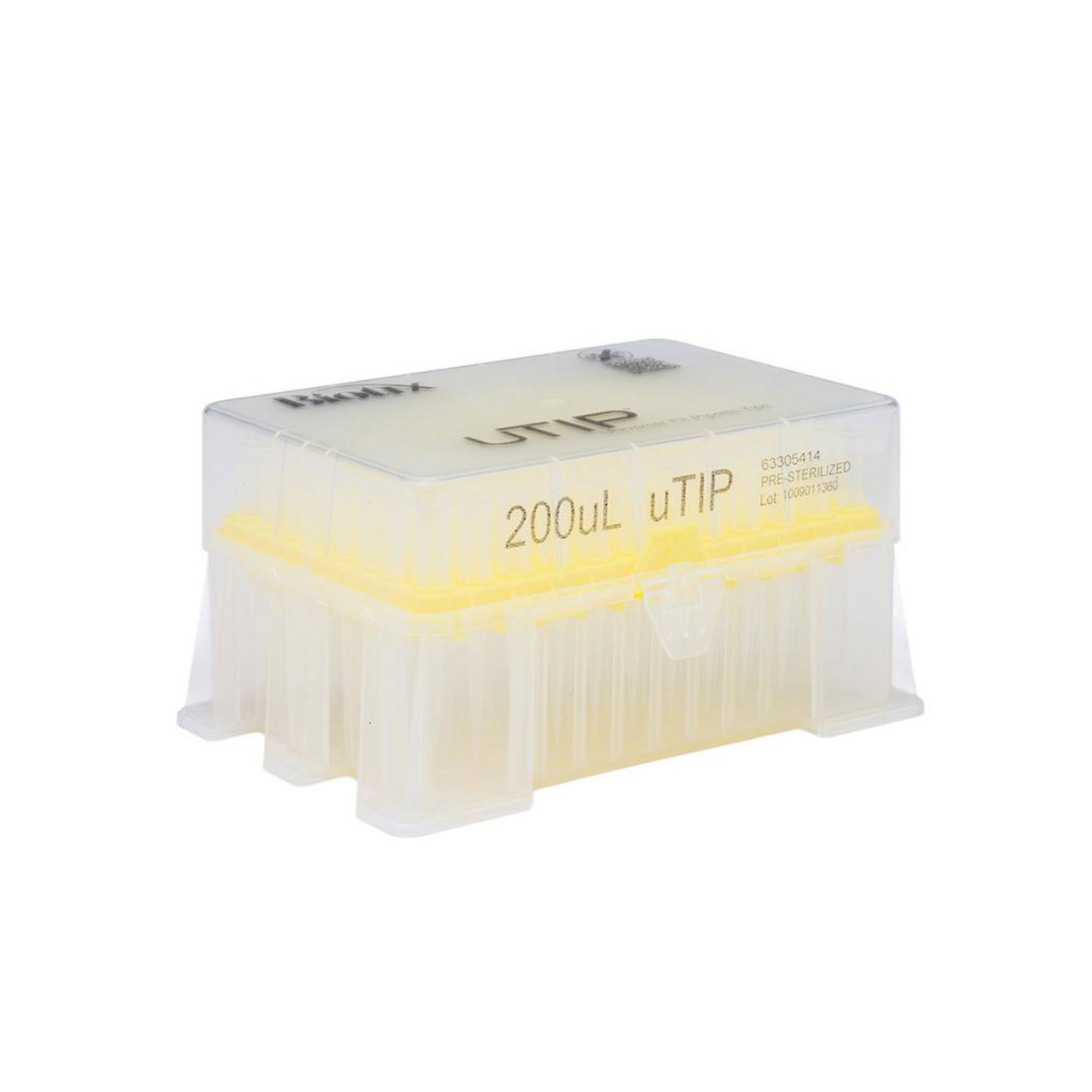 Pipette Tips 200uL UTIP ST LR RK BTX pack of 10x96