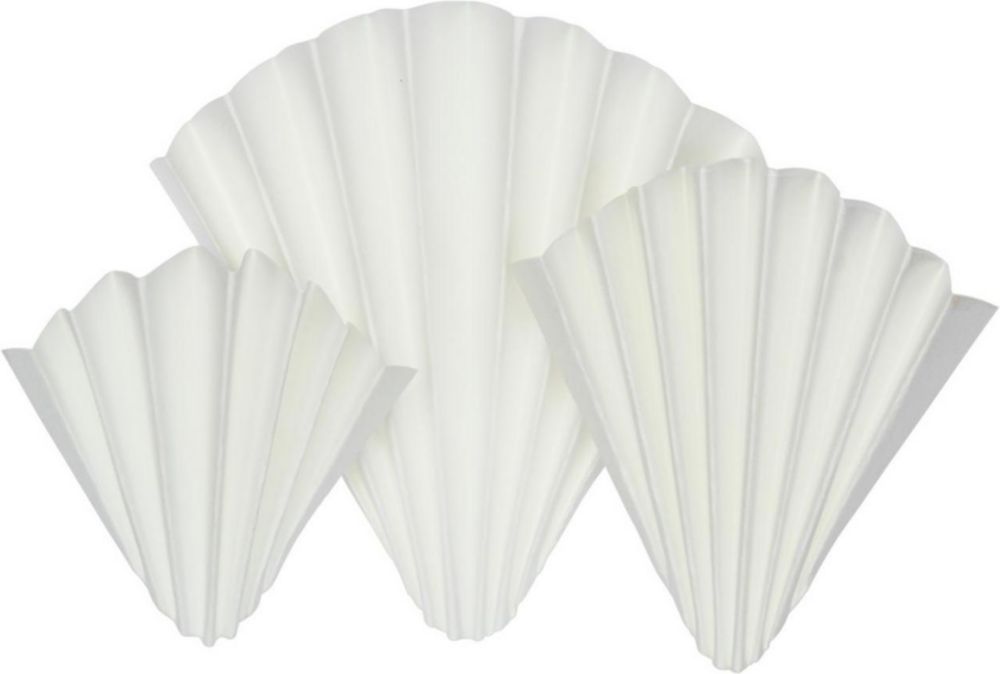 Filter papers folded MN 619 1/4, 90 mm pack of 100