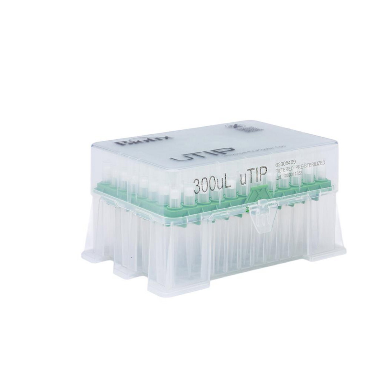 Pipette Tips 300uL UTIP F ST RK BTX pack of 10x96