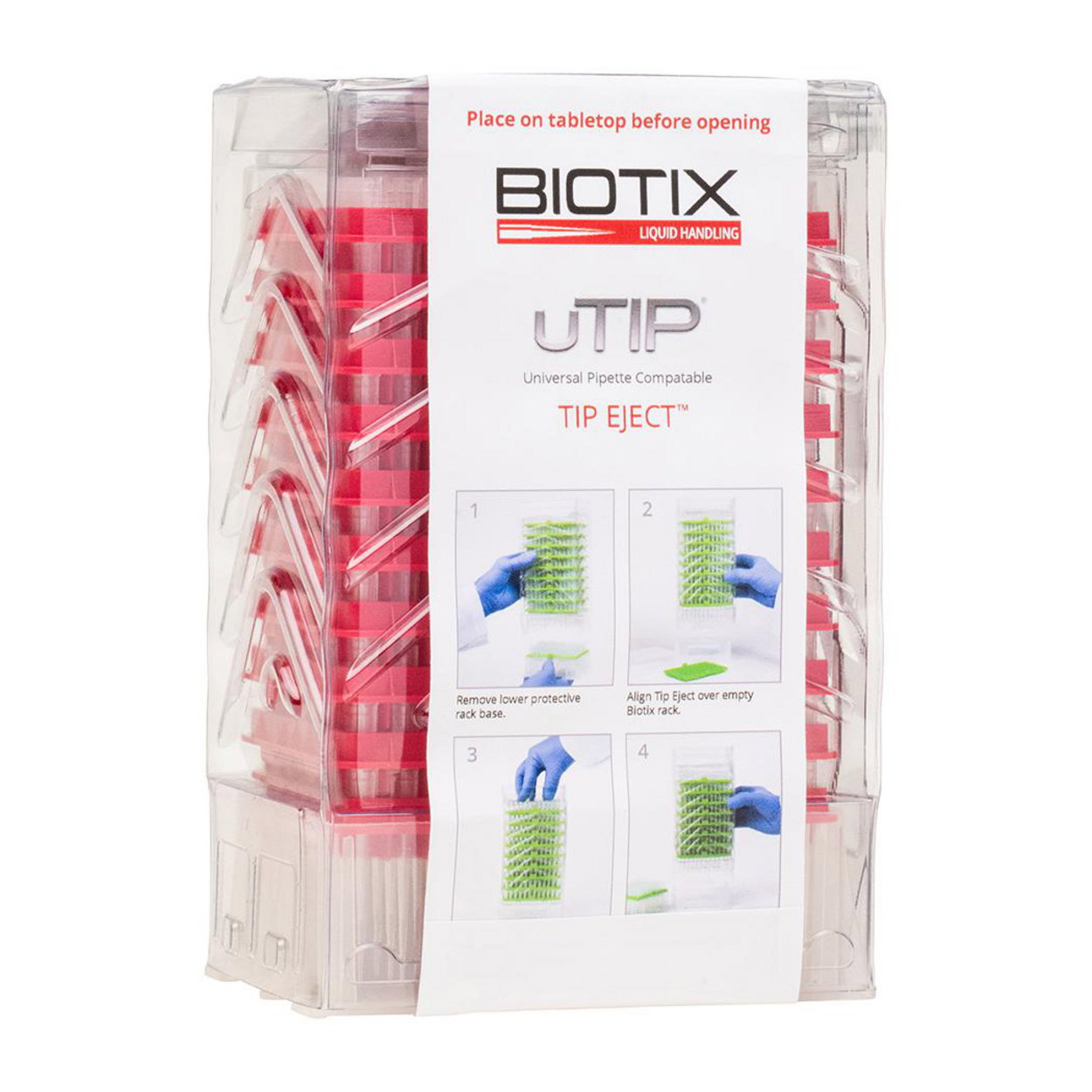 Pipette Tips 10XL UTIP ST LR TE BTX pack of 10x96