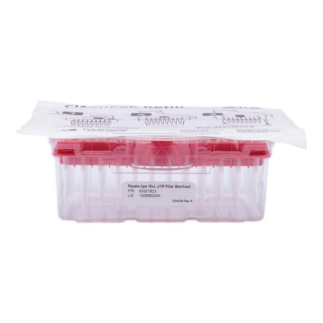 Pipette Tips 10xL uTIP F ST FTR BTX pack of 10x96