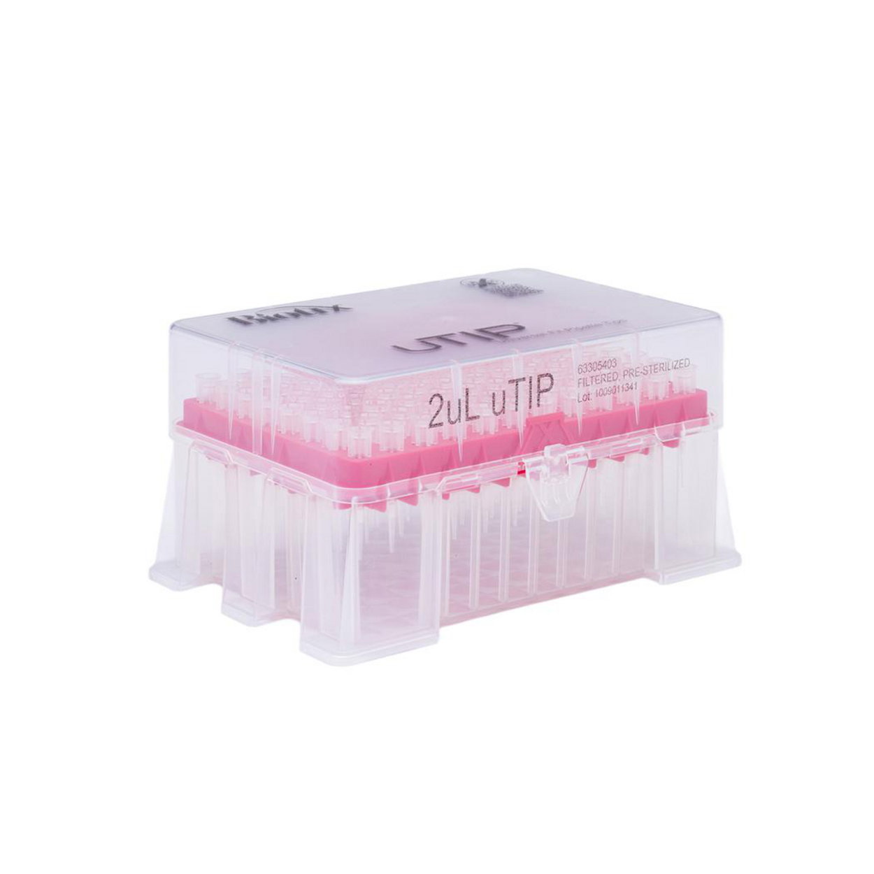 Pipette Tips 2uL UTIP F ST RK BTX pack of 10x96