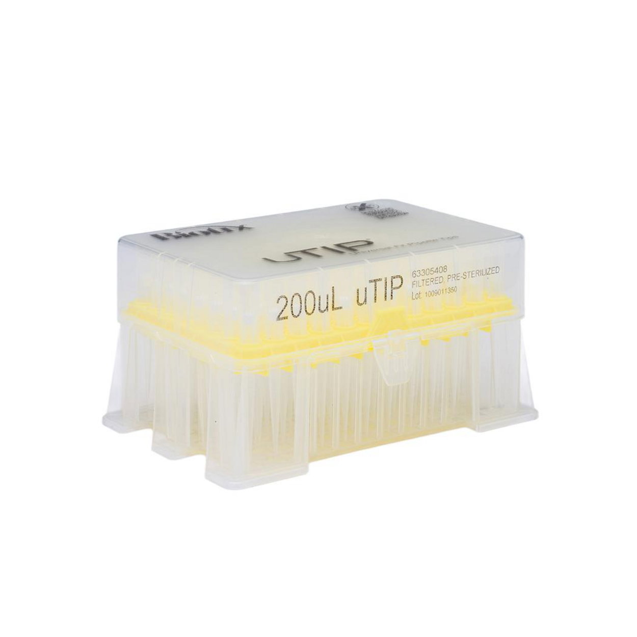 Pipette Tips 200uL UTIP F ST LR RK BTX pack of 10x96