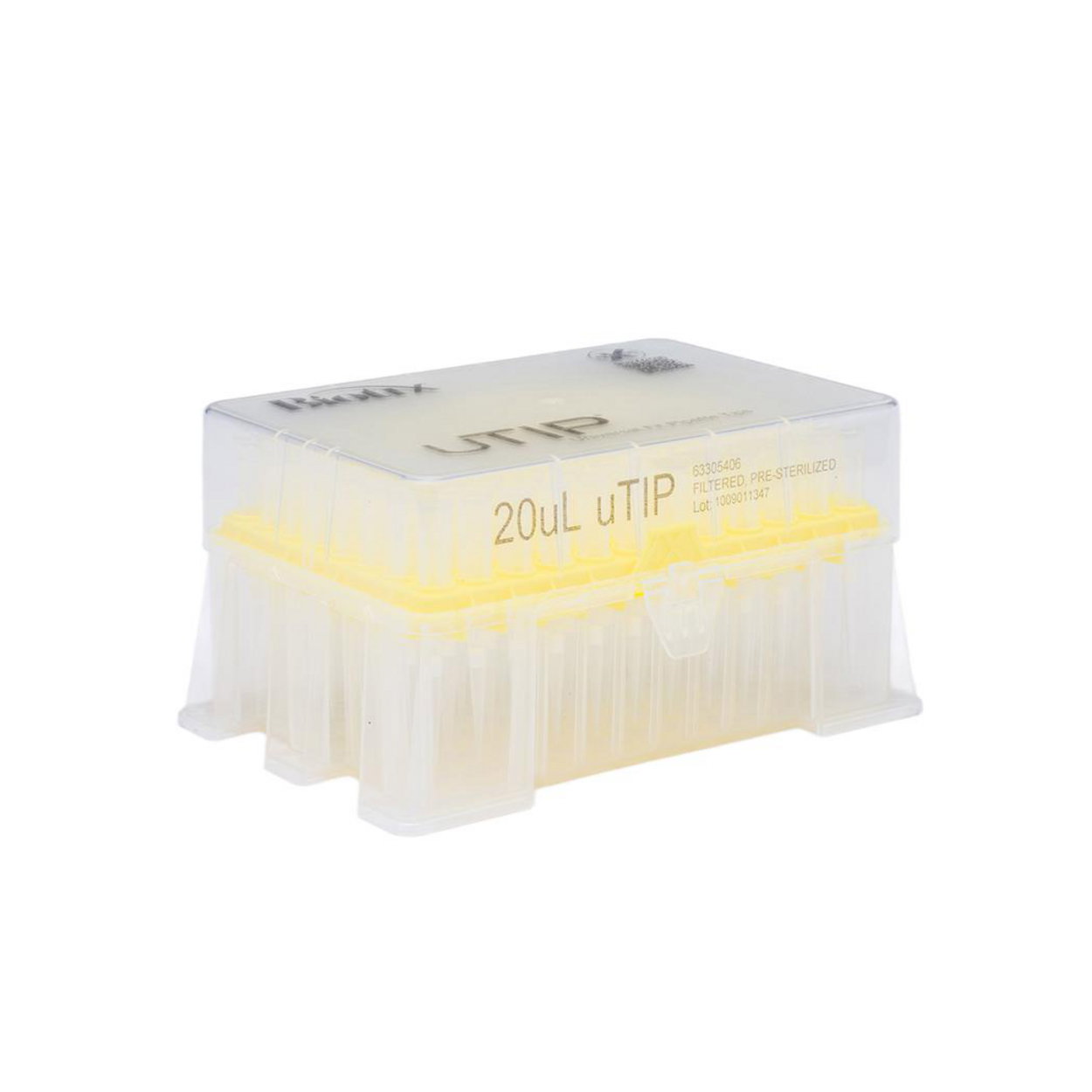 Pipette Tips 20uL UTIP F ST LR RK BTX pack of 10x96