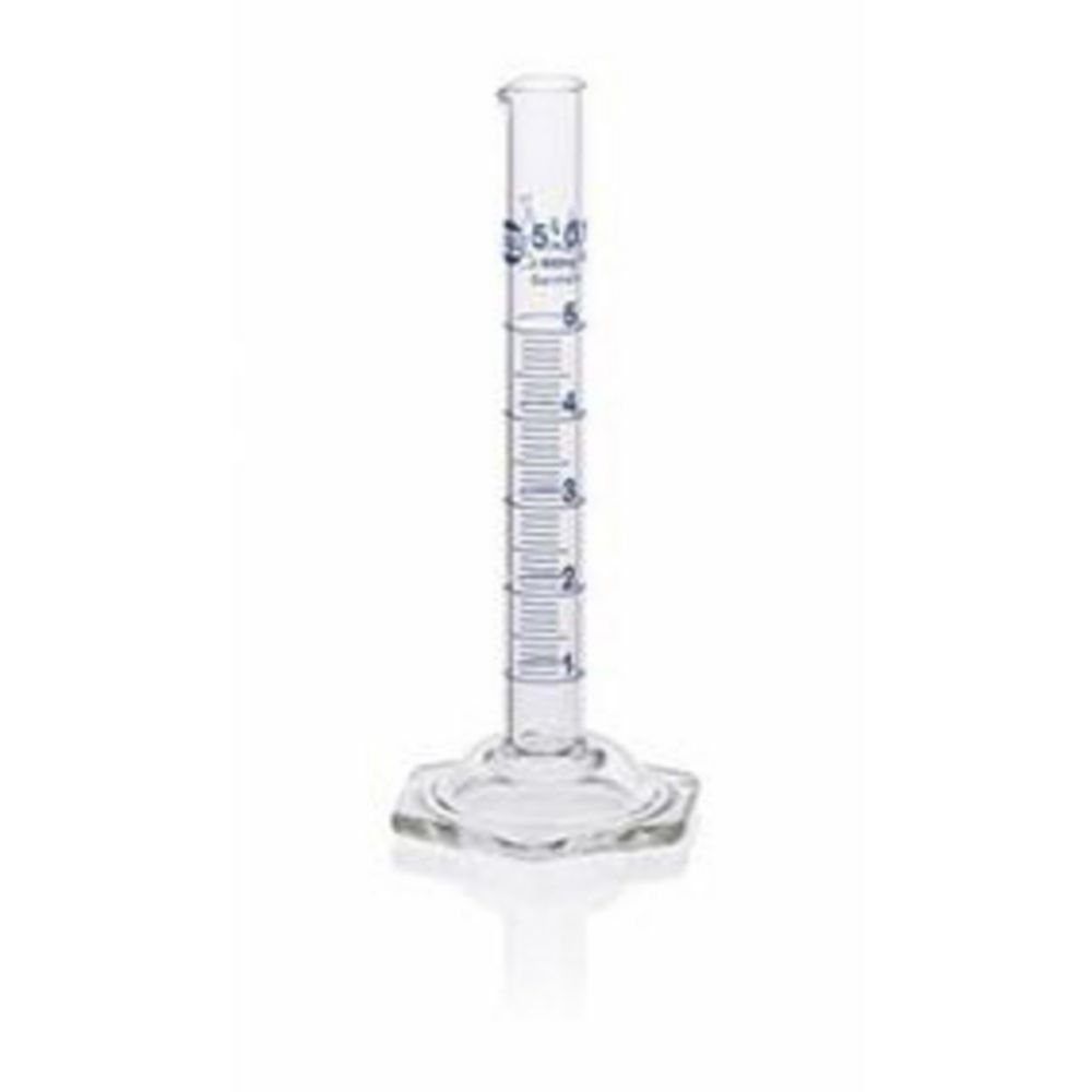 Measuring cylinders, tall form,class A cap. 5 ml, pack of 2
