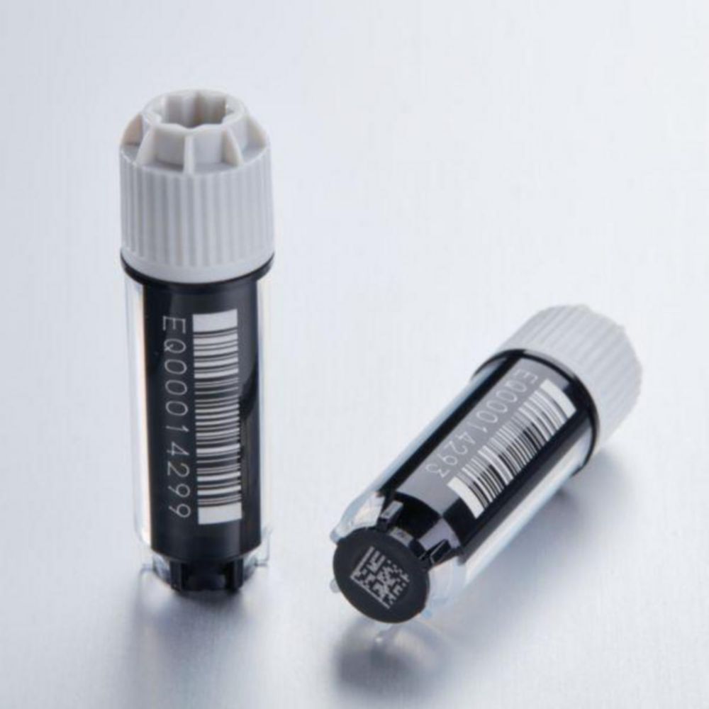 CryoStorage Vials 2.0 ml, sterile, free of DNase RNase, human DNA, endotoxin, with 2D SafeCode, individually packed racks, 10x48 vials