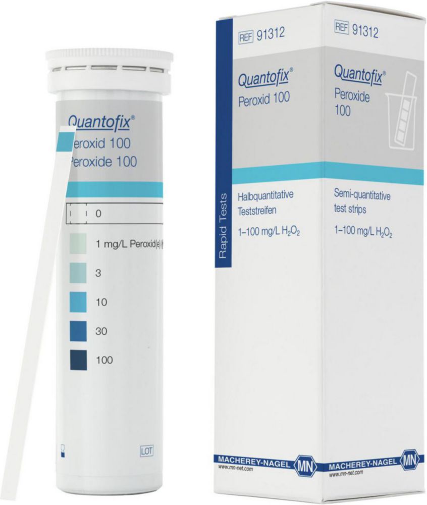 Quantofix test trips, peroxide 100 pack of 100