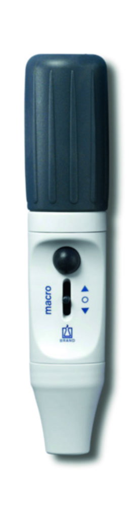 Macropipette controller, grey for volumetric and graduated pipettes  0.1-200 ml