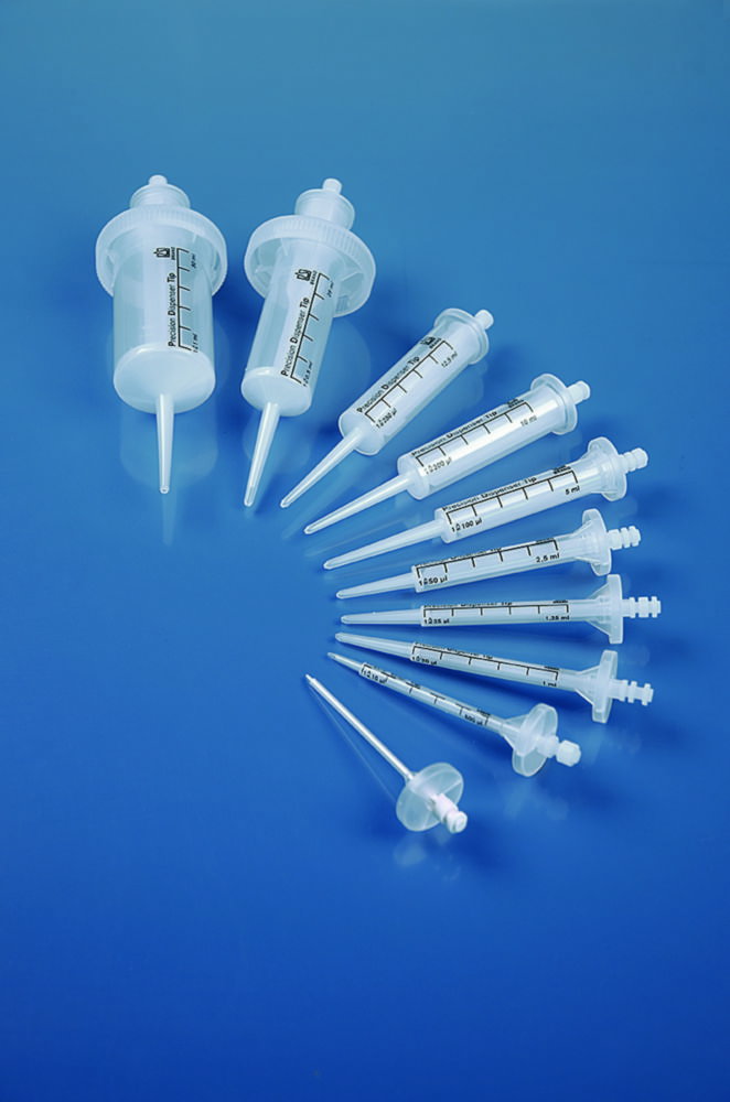 PD tips II 1.25 ml, sterile BIO-CERT® piston PE-HD, cylinder PP, individually wrapped, pack of 100