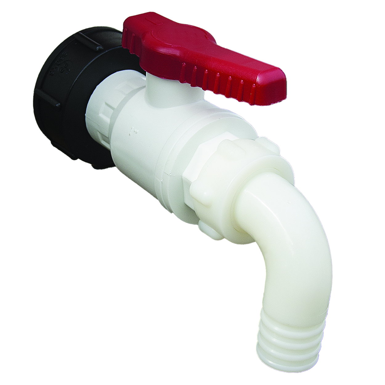 Ball valve IBC with angle 90°