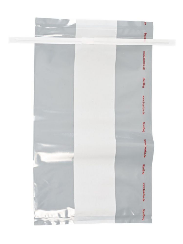 SteriBag sample bags 1650 ml, 178x305 mm with write-on panel, sterile, pack of 250