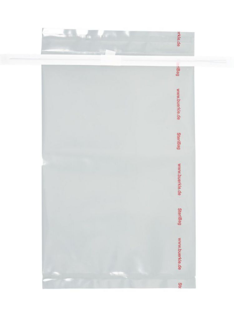SteriBag sample bags 650 ml, 140x229 mm without write-on panel, sterile, pack of 500