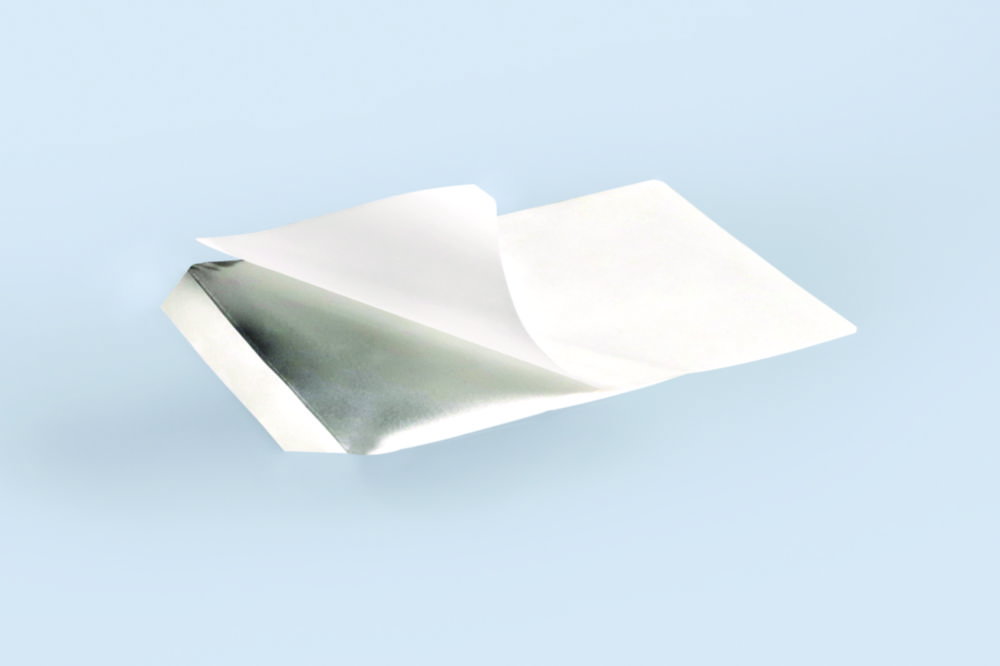Sealing film for PCR- micro plates 96 well, aluminium, pack of 100