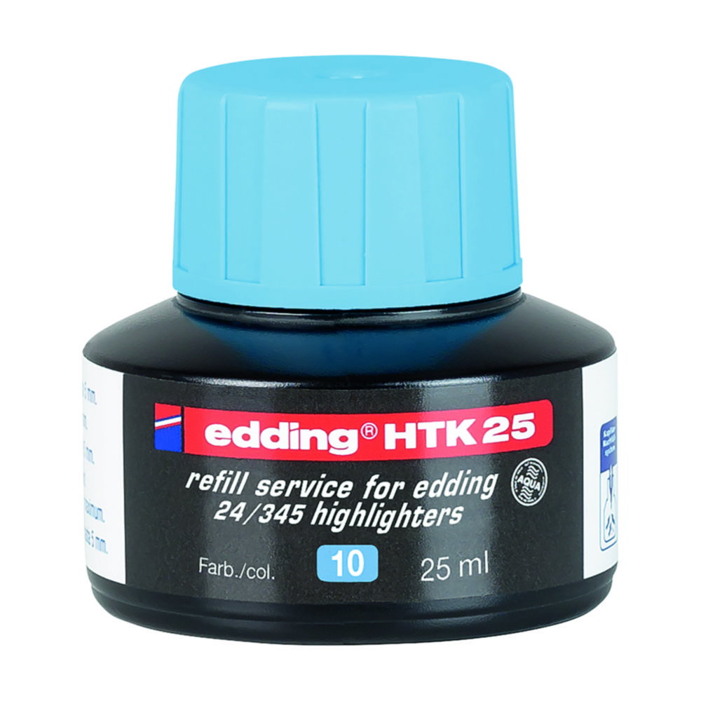 Edding e-HTK 25 refill ink light blue