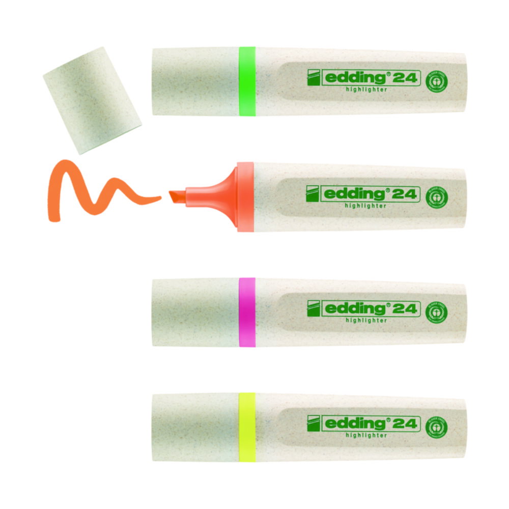 Highlighter Set Edding 24/4 S EcoLine