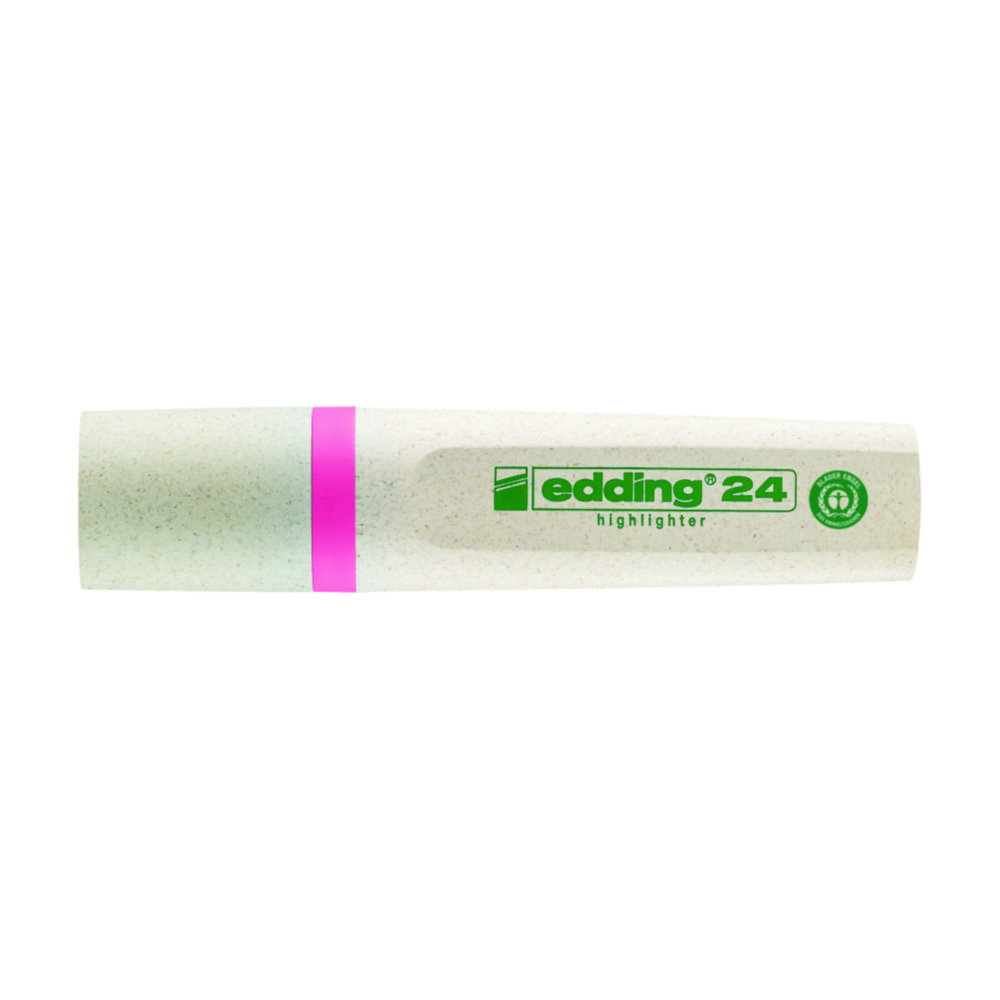 Highlighter Edding 24 EcoLine pink, pack of 10