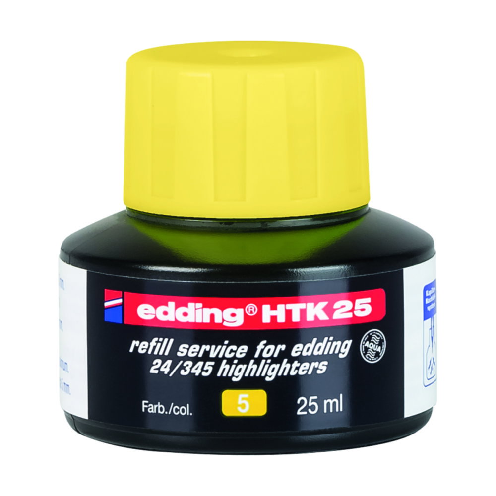 Edding e-HTK 25 refill ink yellow
