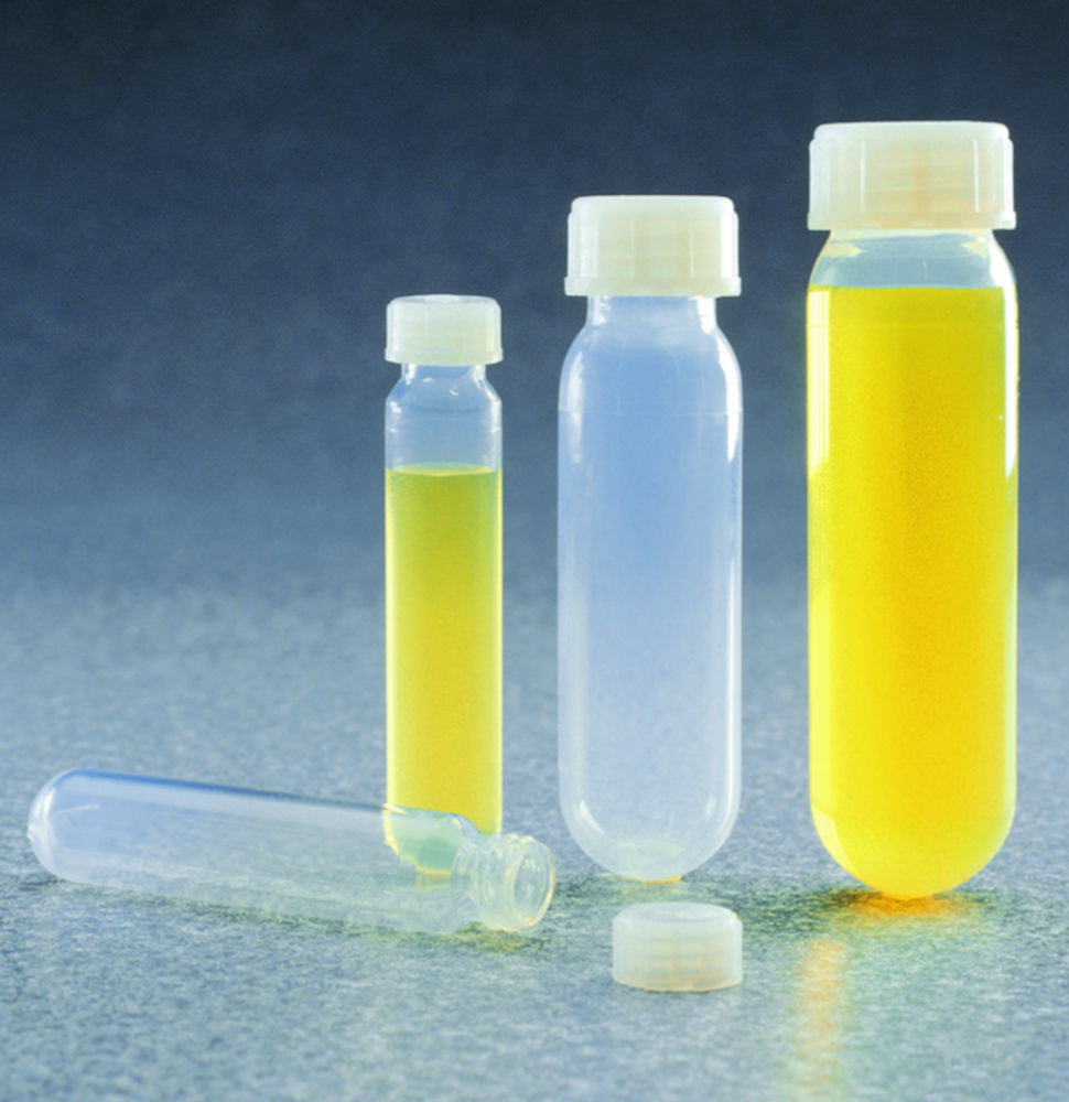 Centrifuge tubes, PTFE with screw cap cap. 30 ml,25.5x92 mm