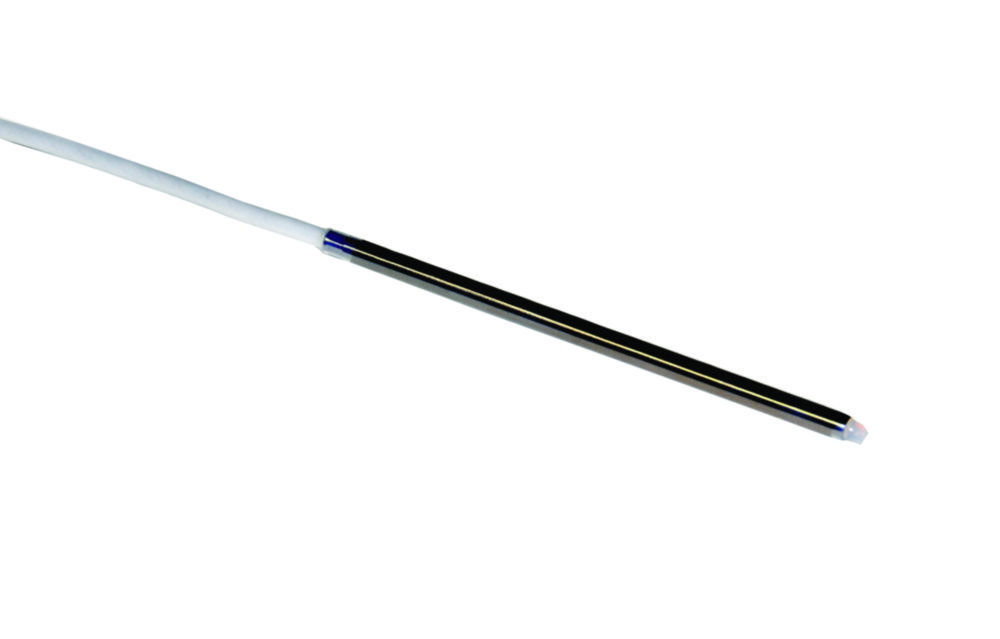 Pt100 Metall sensor with PTFE/FEP coating Class A, application range -50 to+200 ° C Nominal length 150 mm,