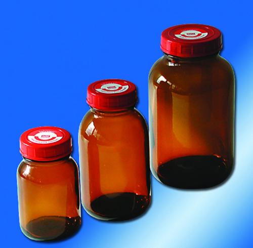 Wide Mouth Bottles Clear And Amber Glass Ptfe Lined Screw Caps Labfriend Malaysia Lab